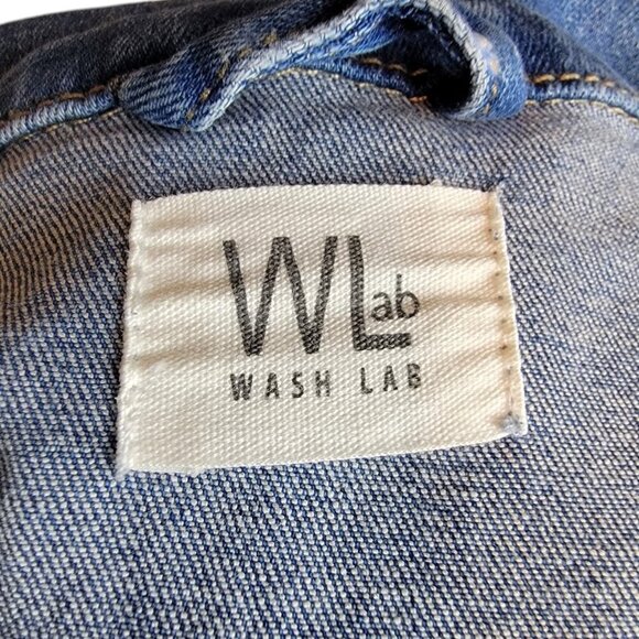 Wash Lab Denim Shirtdress - Gently Used - Super Cute - Size S - Picture 4 of 8